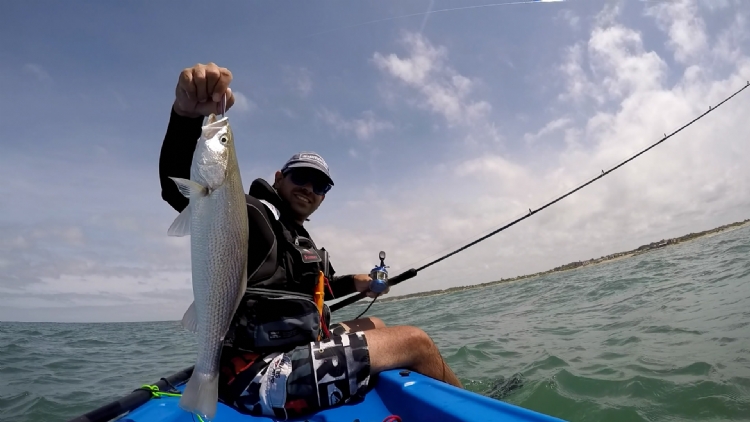 Rgcobas Pesca - Línea para pesca en kayak de pejerrey - Rio de la plata  Video de 